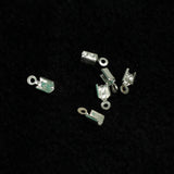 92.5 Sterling Silver 1mm End Clips