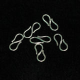 92.5 Sterling Silver Plain S Clasp 15mm