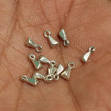 92.5 Sterling Silver Tiny Trillion Trinklets 7mm
