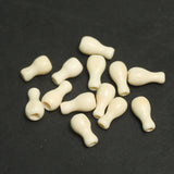 50 Pcs, 0.5 Inch Bone Beads