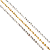 Brass Ball Chain Jewelry Making Kits, Ball Chain Connectors & Ball Chains, Platinum & Golden & Silver Color Plated