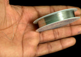 10 Mtr,0.3mm Jewellery Making Copper Wire Silver