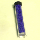 4 Inches, 10`0, Preciosa Seed Beads Opaque Blue