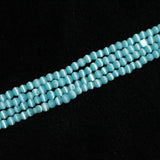 5 Strings 4 mm Cat's Eye Round Beads Turquoise