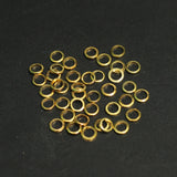5mm Golden Close Jump Rings