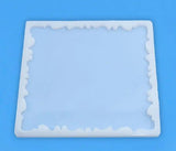 8X8 Inch Silicone Mold Square Agate Tray