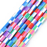7x5mm Polymer Clay Fimo Beads 1 String