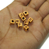 10 Sets FRIEND Acrylic Alphabet Beads 6mm