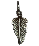 92.5 Sterling Silver 15mm Feather Charm