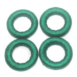 25 Pcs. Crochet Ring Green 36 mm