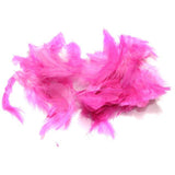 100 Jewellery Making Feather Pink