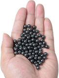 1 String, 4mm Magnetic Hematite Round Beads