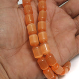 10x14mm Orange Monalisa Beads 1 String