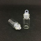 Mini Transparent Clear Glass Bottles