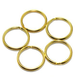 1 Inch Golden Key Chain Rings 1 Inch