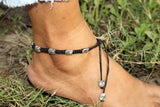 Anklet Handmade Thread With Owl Charms ( 2 Pcs. )