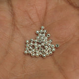 92.5 Sterling Silver 2mm Beads