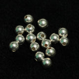 92.5 Sterling Silver 6mm Beads