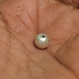 92.5 Sterling Silver 8mm Brushed Beads