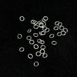 92.5 Sterling Silver 3mm Open Jump Rings