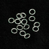 92.5 Sterling Silver 6mm Open Jump Rings