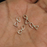 92.5 Sterling Silver 12mm Bails