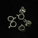 92.5 Sterling Silver 6mm Round Bail