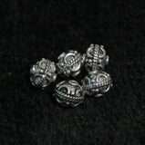 92.5 Sterling Silver 7mm Round Bead
