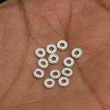 92.5 Sterling Silver 5mm Shiny Tyre Spacer