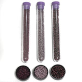 3 Colors Preciosa Seed Beads Combo Purple 11`0