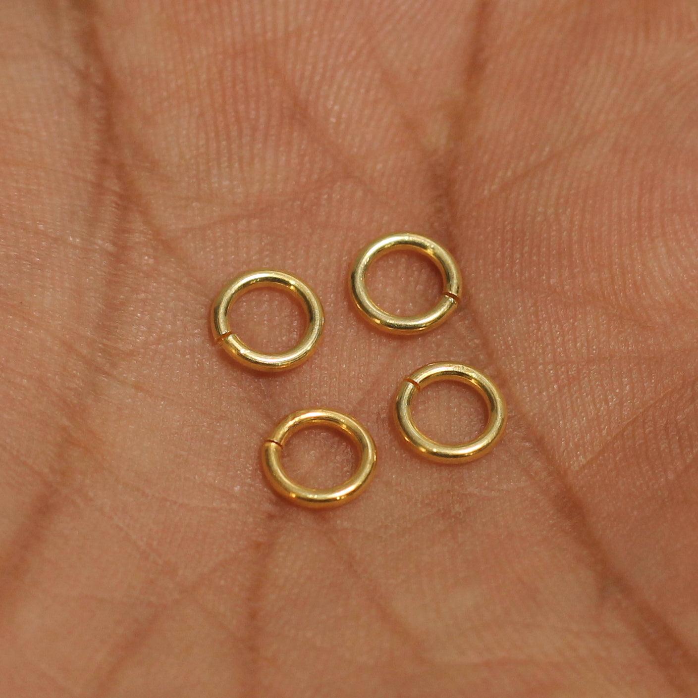 Sterling Silver Open Jump Rings 5mm Pcs