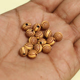 100 Gm, 7mm Round Beads_acrb-771-1