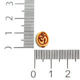 100 Gm, 9x7mm Om Beads_ACRB-773-2