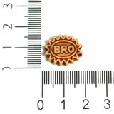 100 Pcs, 18x14mm Bro Beads_acrb-779_4