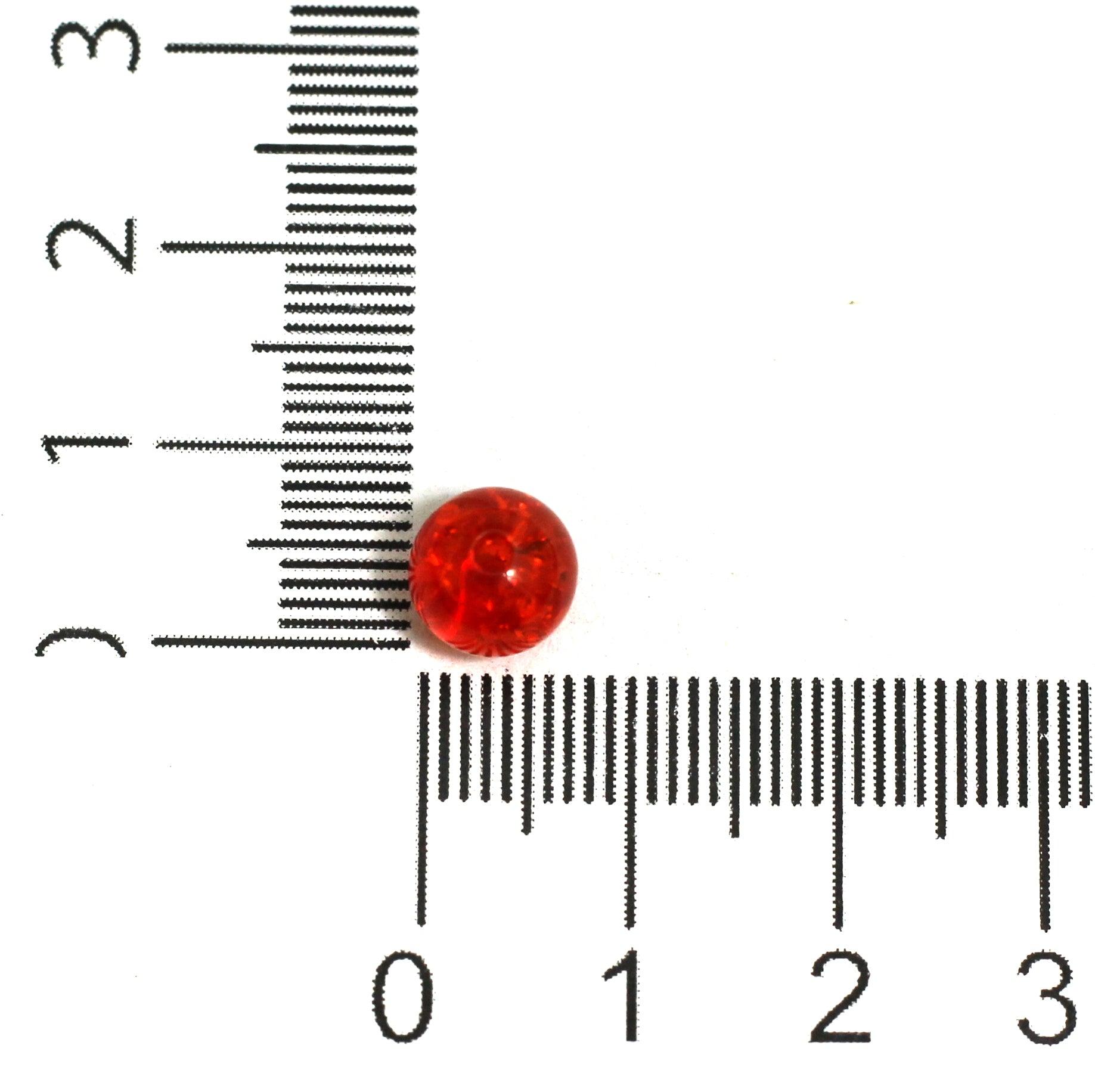 100 gm 8mm Acrylic  Round Beads MultiColor_ACRB-822-3