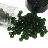 400 Pcs, 4mm Trans Faceted Crystal Rondelle Beads