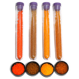 4 Colors Preciosa Seed Beads Combo Orange 11`0