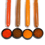 4 Colors Preciosa Seed Beads Combo Orange 11`0