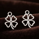 10 Pcs 15mm Lucky Bloom Charm