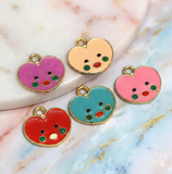 10 Pcs Enamel Charms 16mm_clrn-168
