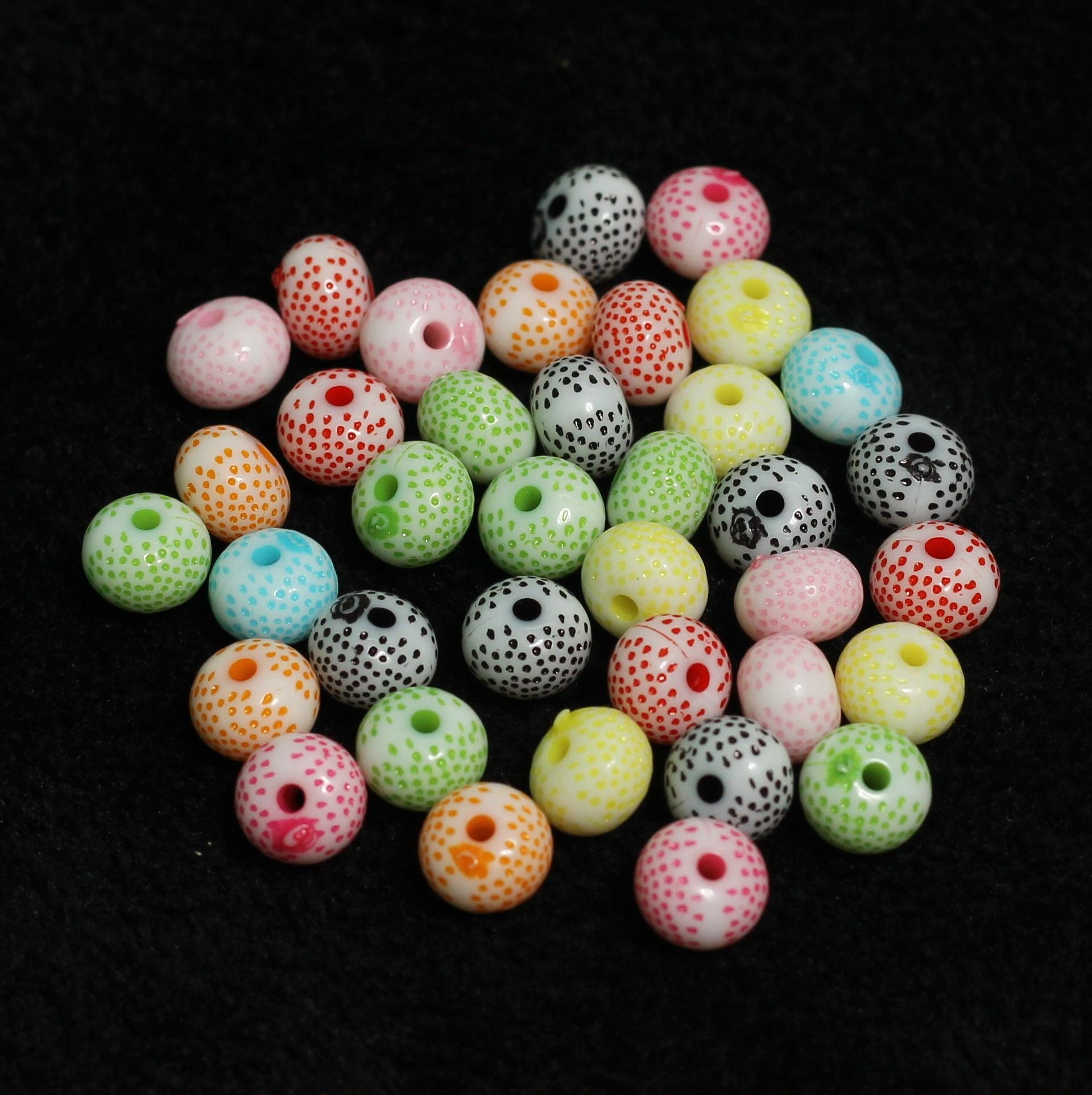 10x7mm Rondelle Acrylic Beads Assorted Color_ACRB-850_2