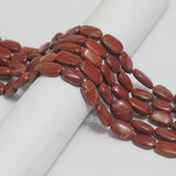 12x8mm Oval Jasper Stone Beads Maroon_SP-2106