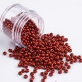 50gm 6/0 Preciosa Opaque Brick Red Seed Beads