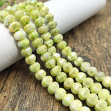 1 String 8mm Designer Faceted Crystal Beads