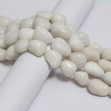 17-22mm Tumble White King Onyx Stone Beads_KTSB-39
