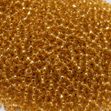 50gm 8/0 Preciosa Royal Gold Seed Beads