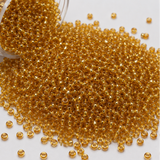 50gm 8/0 Preciosa Royal Gold Seed Beads