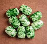 20 Pcs. Bajri Oval Beads  20x15 mm