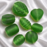8-20mm Plain Beads Frost Assorted