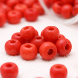 50gm 4/0 Preciosa Opaque Classic Red Seed Beads
